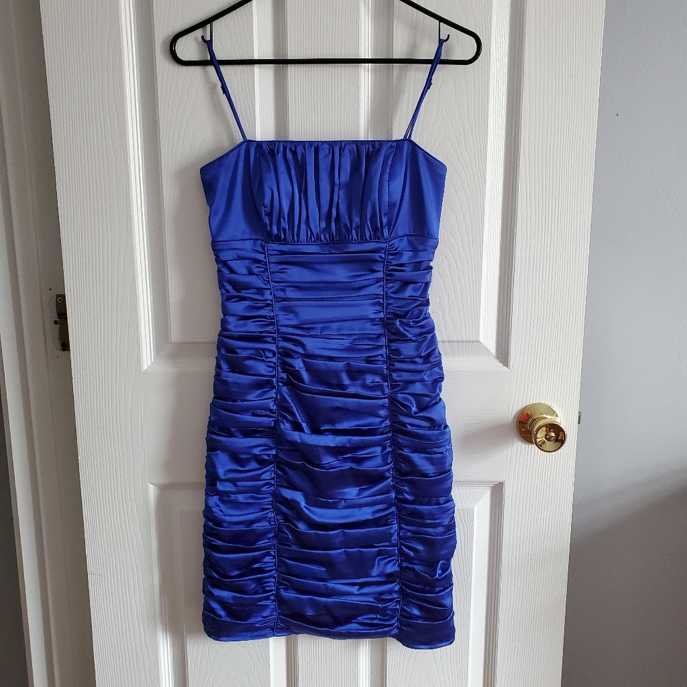 Blue Mini Dress